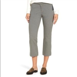 NWT Nordstrom Halogen Kick Flare Gray Ankle Pant